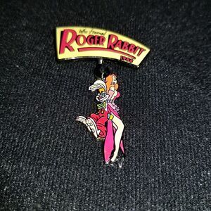 Disney Pin Jessica Rabbit Dangle 1988 Movie Roger Car Toon Spin Ride Scene 2000